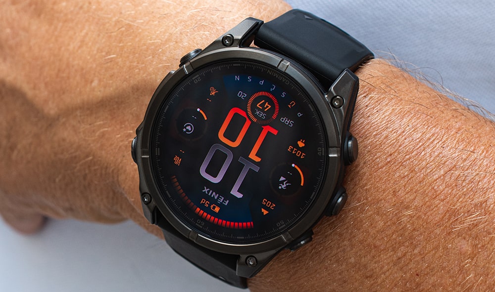 Garmin Fenix 8 – 47 mm, AMOLED, Sapphire, Carbon grey